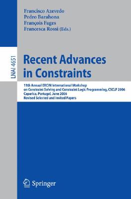 【预订】Recent Advances in Constraints