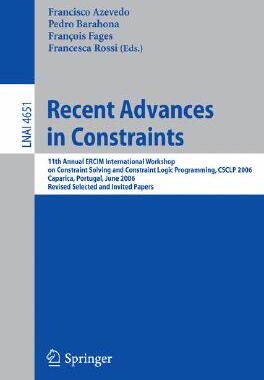 【预订】Recent Advances in Constraints