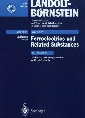 【预订】Perovskite-type Oxides and LiNbO3 Family
