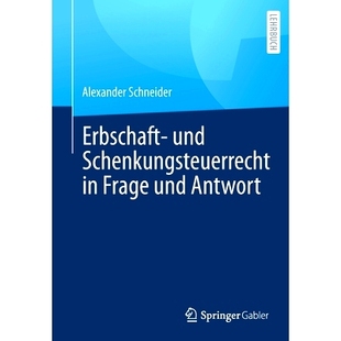 Schenkungsteuerrecht Und Frage 9783658335458 预订 Antwort Erbschaft