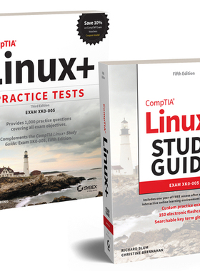 【预订】Comptia Linux+ Certification Kit 9781119880608