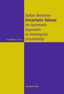 Values Uncertain 9783111271125 预订