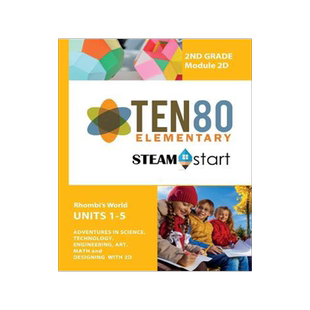 [预订]STEAMStart Second Grade 2D: Adventures in 2D Shapes 9781942357421