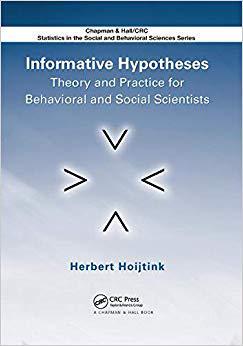 【预订】Informative Hypotheses: Theory and Practice for Behavioral and Social Scientists