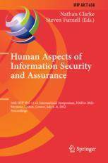 [预订]Human Aspects of Information Security and Assurance 9783031121746