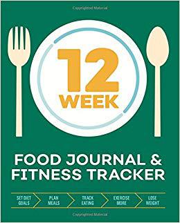 【预售】12-Week Food Journal and Fitness Tra...