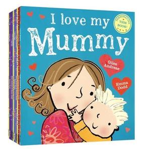 Copy Emma Love 我爱系列故事绘本10册 Picture 睡前读物 长颈鹿不会跳舞作者 Shrinwkrap Dodd 进口儿童图书 Book