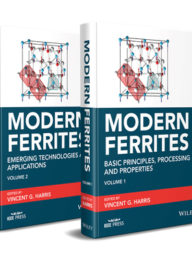 【预订】Modern Ferrites, 2 Volume Set 9781394156184