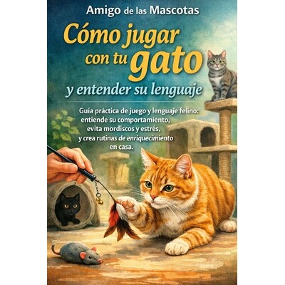 预订 Cómo jugar con tu gato y entender su lenguaje: Guía práctica de juego y lenguaje felino: entiende su comportamie