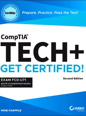 预订 Comptia Tech+ Certmike: Prepare. Practice. Pass the Test! Get Certified!: Exam Fc0-U71 Comptia Tech+Certmike：准备