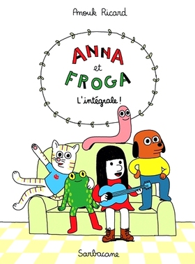 预订 Anouk Ricard 2025安古兰漫画 城市大奖 安娜与弗洛嘉 阿努克·里卡 法语原版 Anna et Froga