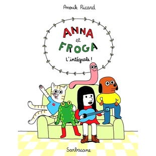 预订 Anouk Ricard 2025安古兰漫画 城市大奖 安娜与弗洛嘉 阿努克·里卡 法语原版 Anna et Froga