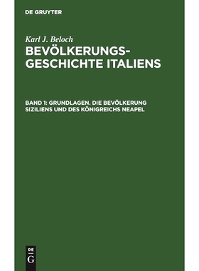 预订 Grundlagen. Die Bevölkerung Siziliens und des Königreichs Neapel: 9783112419854