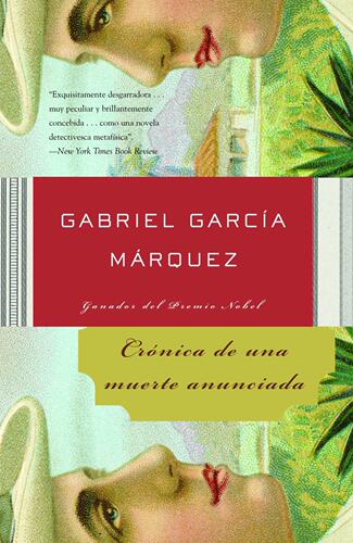 西班牙语原版 马尔克斯：一桩事先张扬的凶杀案 Gabriel García Márquez: Crónic