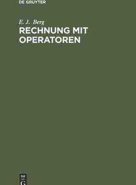 【预订】Rechnung mit Operatoren 9783486765441