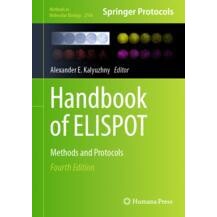 预订 Handbook of ELISPOT Methods and Protocols 酶联免疫斑点测定法使用手册:方法与协议 第4版 9781071636893