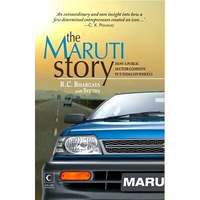 预订 The Maruti Story: How a Public Sector Company Put India on Wheels: 9788172237806