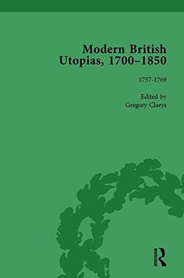【预订】Modern British Utopias, 1700-1850 Vol 3