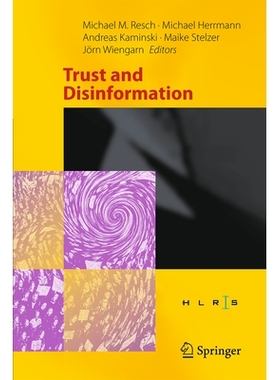 预订 Trust and Disinformation 信任与虚假信息: 9783031967894