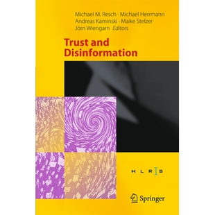 预订 Trust and Disinformation 信任与虚假信息: 9783031967894