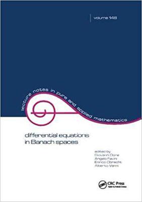 【预售】Differential Equations in Banach Spaces
