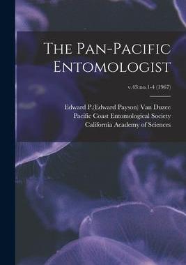 [预订]The Pan-Pacific Entomologist; v.43: *-4 (1967) 9781015158986