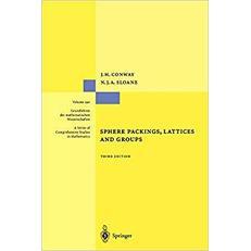 Sphere Packings, Lattices and Groups