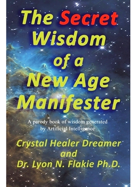 预订 The Secret Wisdom of a New Age Manifester: A parody book of wisdom generated by Artificial Intelligence: 9781927077