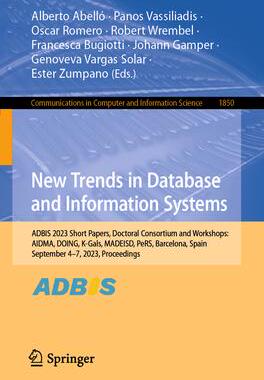 [预订]New Trends in Database and Information Systems 9783031429408