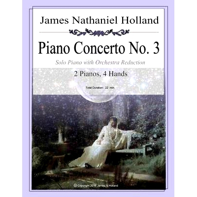 预订 Piano Concerto No. 3: Arranged for 2 Pianos, 4 Hands: 9781533571052