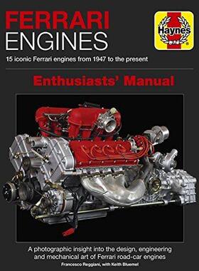[预订]Ferrari Engines Enthusiasts’ Manual 9781785212086