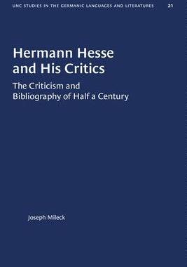 [预订]Hermann Hesse and His Critics 9780807880210