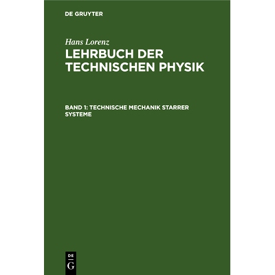 预订 Technische Mechanik starrer Systeme: 9783486734096