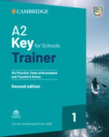 【预订】A2 Key for Schools Trainer 1 for the Revised Exam from 2020 Six Practice Tests with An 9781108525800