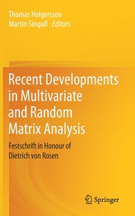 【预订】Recent Developments in Multivariate and Random Matrix Analysis