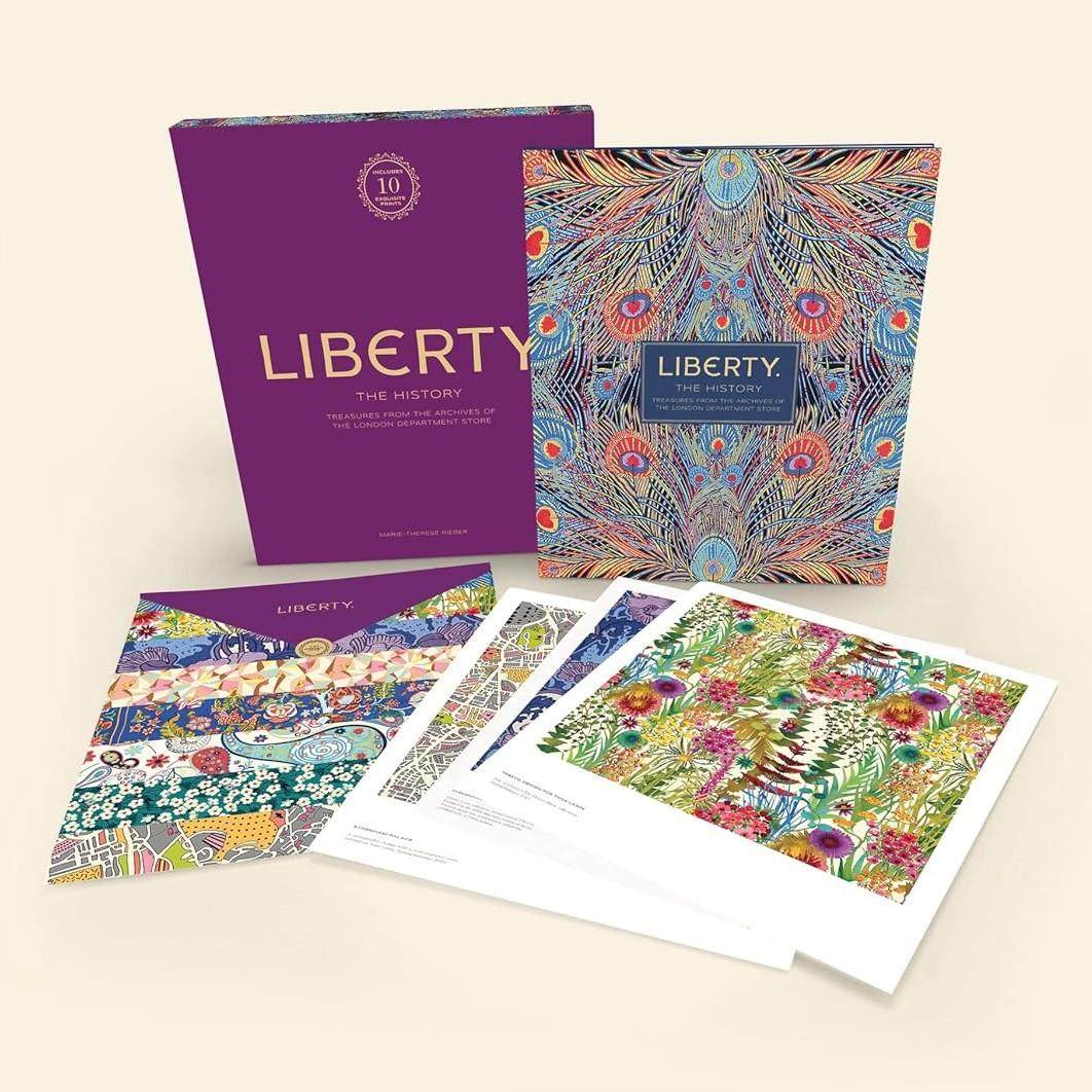 现货 英国利伯提百：图解历史 豪华版 英文原版 印花纹样 面料图案 艺术设计 Liberty: The History - Luxury Edition