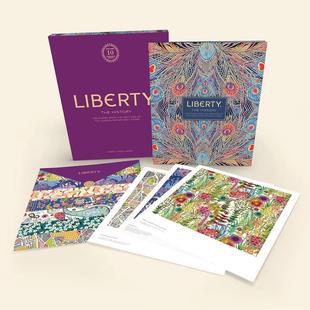 Luxury 英国利伯提百：图解历史 豪华版 面料图案 Liberty 艺术设计 英文原版 现货 Edition The History 印花纹样