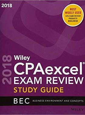 【预售】Wiley Cpaexcel Exam Review 2018 Stud...
