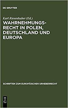 【预订】Wahrnehmungsrecht in Polen, Deutschland und Europa 9783899493146