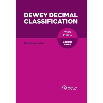 预订 Dewey Decimal Classification, 2025 (Relative Index) (Volume 4 of 4): 9781556533198