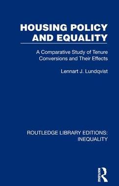 [预订]Housing Policy and Equality 9781032437699