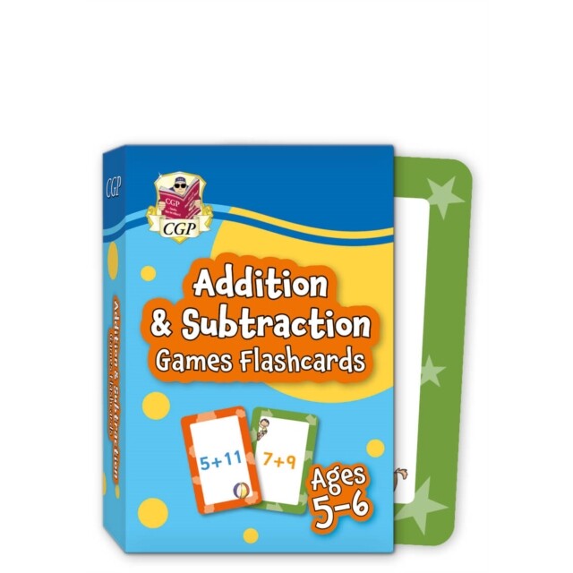 预订 Addition & Subtraction Games Flashcards for Ages 5-6 (Year 1) 加法和减法游戏抽认卡，适合5-6岁儿童（一年级）: 978178