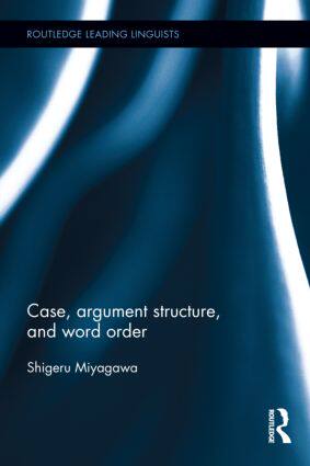 【预订】Case, Argument Structure, and Word Order