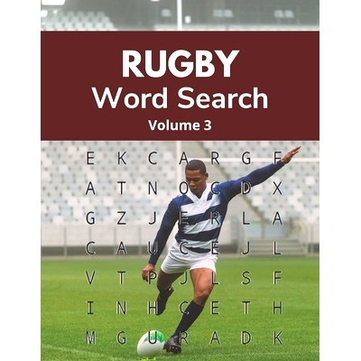 预订 Rugby Word Search (Volume 3): Sports Themed Puzzle Book for Students and Coaches: 9798658806532