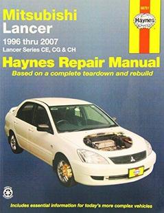 Haynes 9781563929403 Mitsubishi AUS Manual Repair Lancer 预订