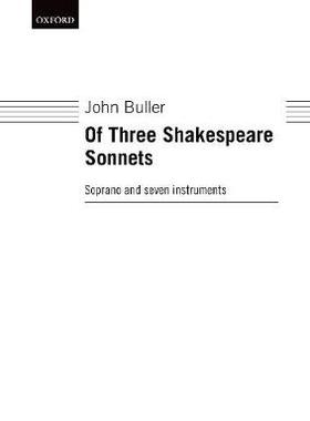 【预订】Of Three Shakespeare Sonnets