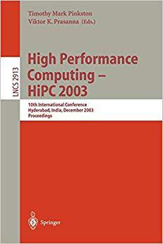 【预订】High Performance Computing -- HiPC 2003 9783540206262