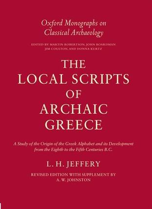【预订】The Local Scripts of Archaic Greece