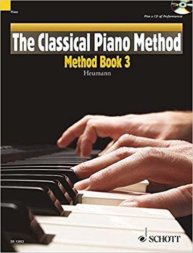 【预售】The Classical Piano Method - Method Book 3: With CD of Performances and Play-Along Backing Tracks