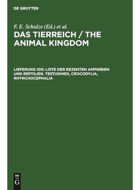 预订 Liste der rezenten Amphibien und Reptilien. Testudines, Crocodylia, Rhynchocephalia: 9783112420911